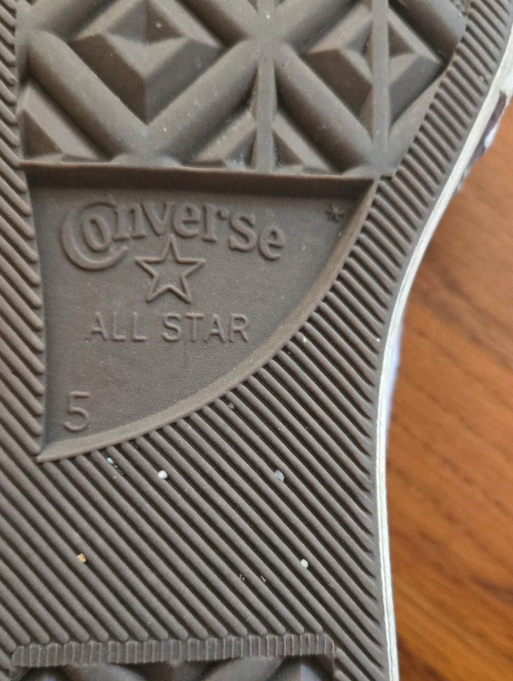 Converse All Star Rubber Sole Sneaker (Right) Fits Womens 6.5